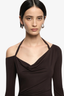 Court Long Sleeve Maxi Dress Dark Chocolate