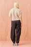 Cyrus Funnel Neck Top Oat