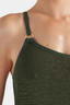 Clara Swim Metallic Khaki
