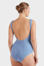 Coverage Square Neck Swim Cornflower