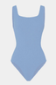 Coverage Square Neck Swim Cornflower