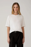 Silk Cotton T-Shirt White