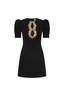 Alexandrite Mini Dress Black