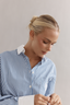 Varsity Shirt Denim Stripe