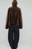 Susan Jacket Black/ Brown
