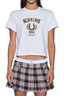 Ksubi Ranch Shrunken SS Tee Vintage White