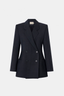 Ascent Hourglass Blazer Dark Grey