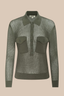 Carine Pointelle Top Smokey Olive