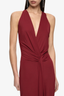 Thalia V Maxi Dress Syrah