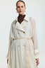 Whisper Trench Coat Vanilla