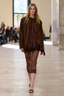 Anisa Suede Leather Jacket Chocolate