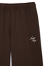 Kacey Sweatpant Monogram Chocolate Brown