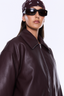 Monroe Bomber Jacket Burgundy