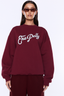 Mila Oversized Sweater Cordovan/ Ena Pelly