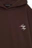 Harvey Sweatshirt Monogram Chocolate Brown