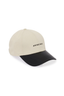 Jeremy Baseball Cap Anine Bing Mixed Leather - Cream