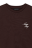 Shelley Tee Monogram Chocolate Brown