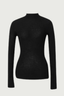 Pure Wool Base Layer Sweater Black