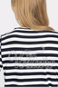 Henley Top Voltaire Stripe Encre
