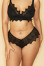 Frenchy Lace Knicker Black