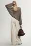Cashmere Silk Sweater Brown