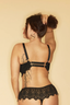Dolly Full Support Lace Bra Black
