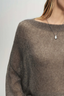 Cashmere Silk Sweater Brown