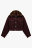 Relaxed Trucker Jacket Merlot