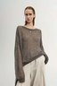Cashmere Silk Sweater Brown