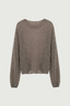 Cashmere Silk Sweater Brown