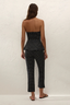 Petro Top Lola Polka Dot Black Cream