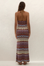 Elisa Maxi Dress Cadaquès Stripe