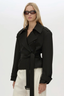Asena Short Trench Black