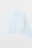 Toria Cotton Jacket Bleu Oxford