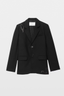 Vanille Strass Snake Blazer Black