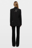 Vanille Strass Snake Blazer Black