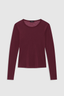 Sylvie Long Sleeve Tee Fig