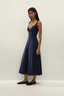 Adalee Midi Dress Navy