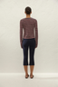 Doris Cardigan Cila Stripe Navy