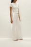 Lisandra T-Shirt Gisele Pointelle Vintage White