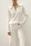 Ondina Rugby Polo Marcia Pointelle Vintage White