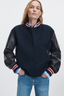 Scarlet Varsity Jacket Salute