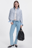 Marin Multi Stripe Shirt Blue