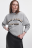 RBNY Oversized Sweatshirt Heather Grey