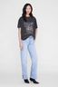 Cade Tee Leo Muse Washed Black