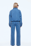 Billy Denim Bomber Light Indigo