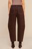 Cody Rodeo Jean Brown/ Natural Contrast