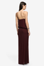 Kora Blouson Maxi Dress Plum