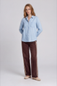 Miramar Terry Track Pant Chocolate