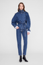 Pascale Trench Clean Indigo
